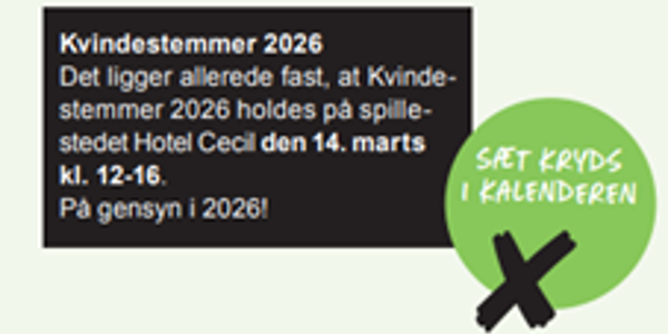 Kvindestemmer 2026